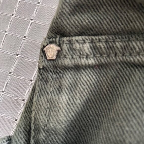 Versace Jeans Couture straight fit color olive green size 31 - Picture 6 of 9